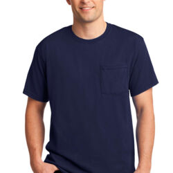 Dri Power ® 50/50 Cotton/Poly Pocket T Shirt Thumbnail