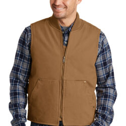 Washed Duck Cloth Vest Thumbnail