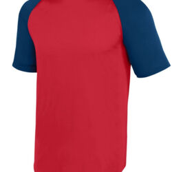 Youth Wicking Short Sleeve Baseball Jersey Thumbnail