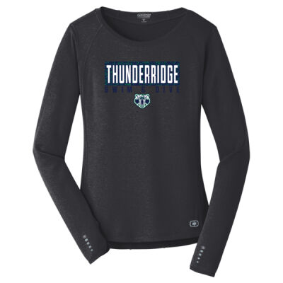 Swim & Dive - Ladies Long Sleeve Pulse Crew Thumbnail